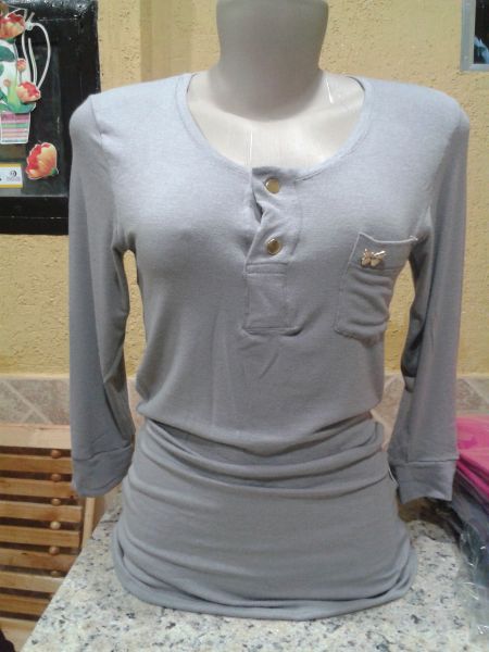 camisa de manga comprida